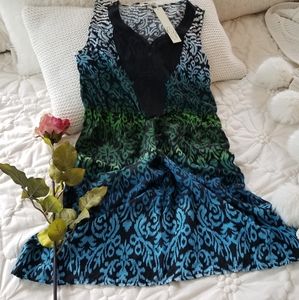 Corey P Dress teals and green ❤❤❤